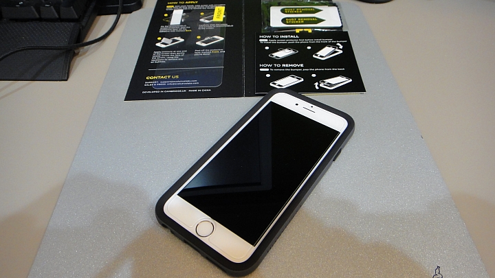 [簡單開箱] 犀牛盾iPhone 6黑色保護殼