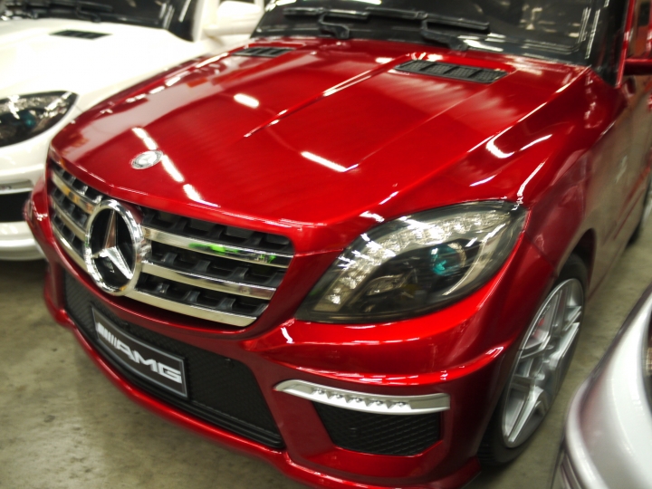 Mercedes-benz M-Clas  ML63 AMG  頂級奢華版 (兒童用)開箱