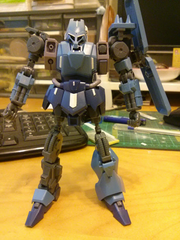 AMX-101E SCHUZRUM GALLUSS 疾風卡爾斯_製作過程( 未完 )
