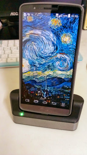 [開箱] LG G3 副廠 手機座+電池座充