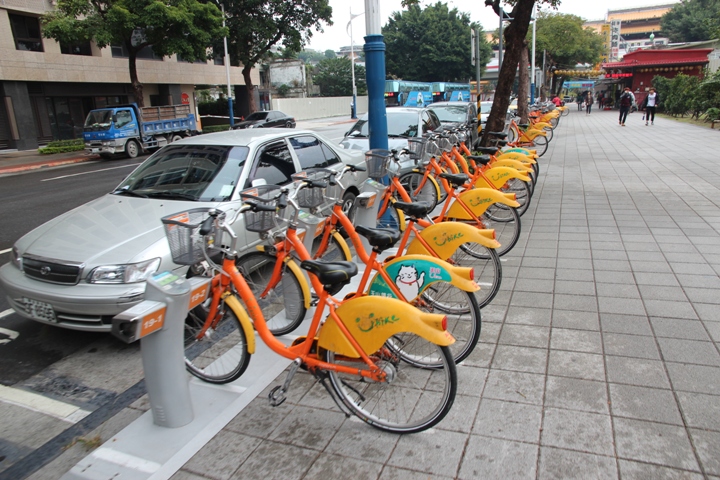騎 U-Bike 輕 鬆 遊 台 北 大 稻 埕 ( 大 同 區 )