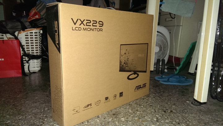 [簡易開箱] ASUS VX229N 22吋 AH-IPS 液晶螢幕