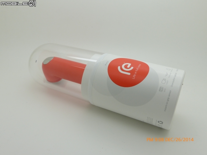 [遲來的聖誕禮物] 橘阿姨 簡易開箱（HTC Re）