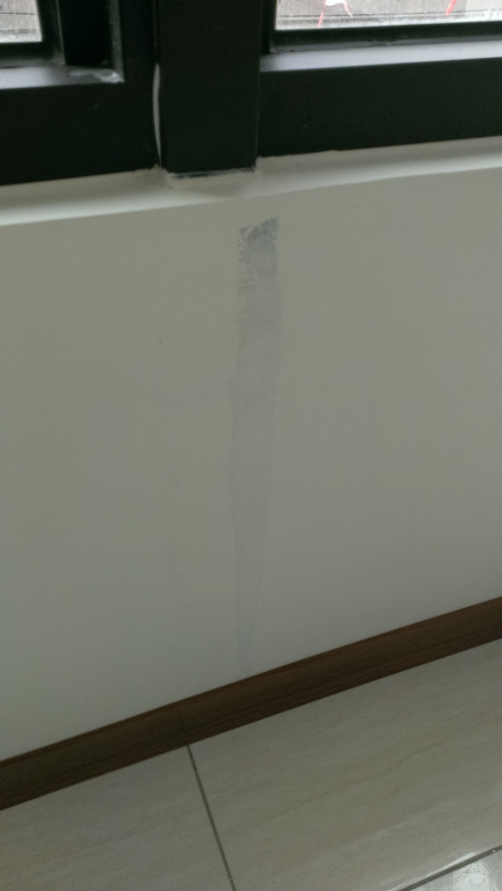 這是雨痕導致的掉漆嗎???