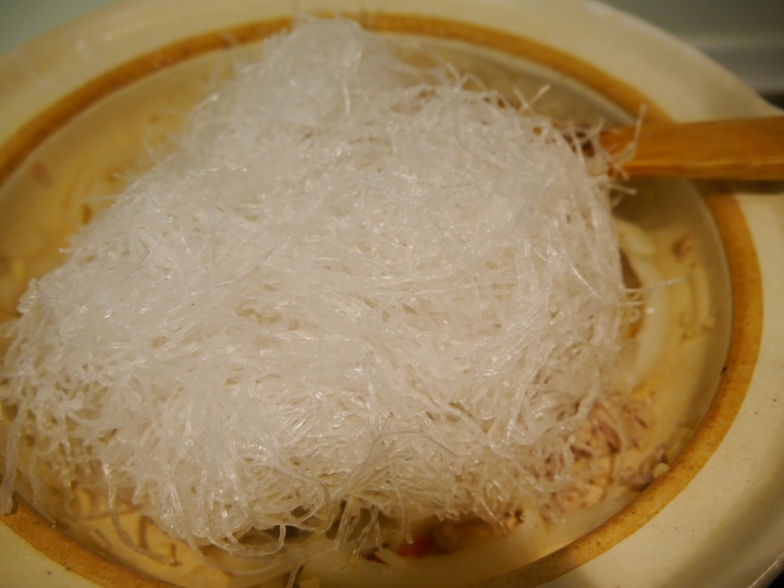 鮮蝦粉絲煲