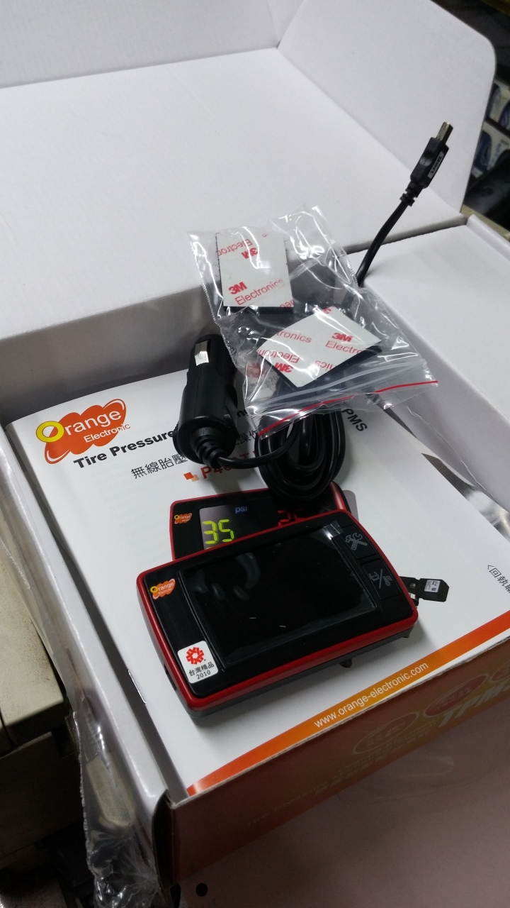 Orange P409T TPMS開箱