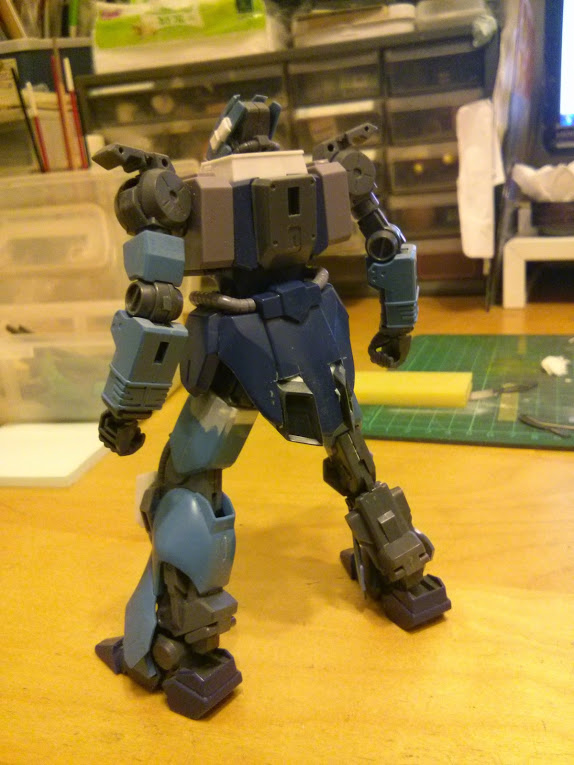 AMX-101E SCHUZRUM GALLUSS 疾風卡爾斯_製作過程( 未完 )