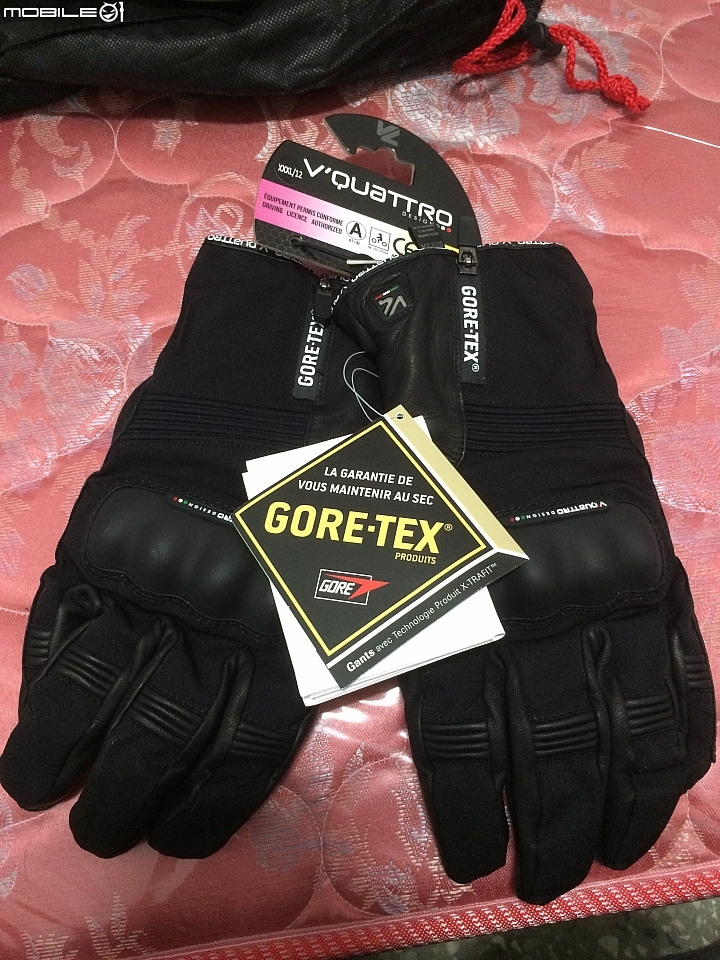V'QUATTRO STORMER-XGTX GORE-TEX手套開箱(圖多)