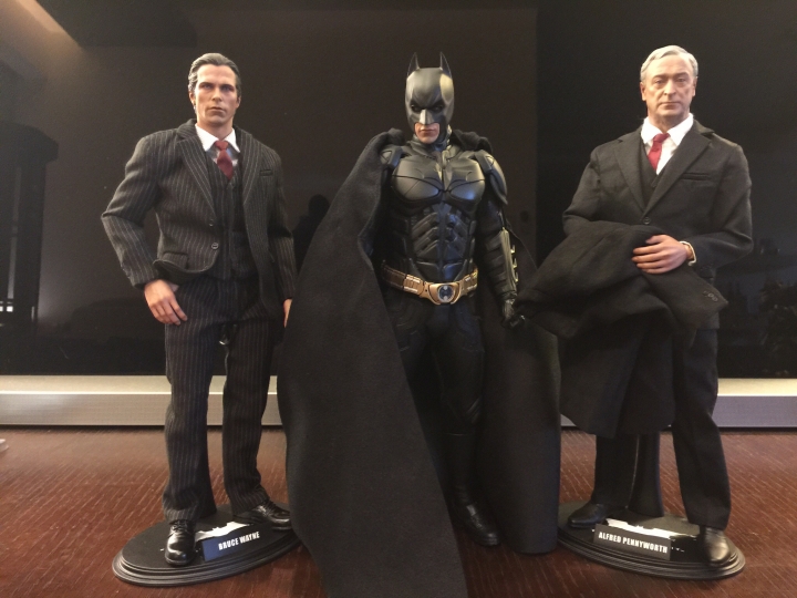 Hottoys batman 武器庫大全套