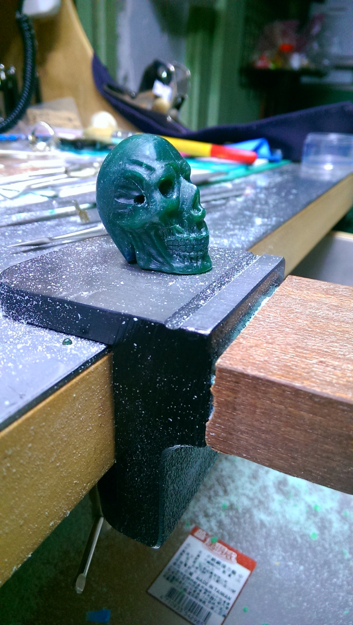 自製銀飾送閃光