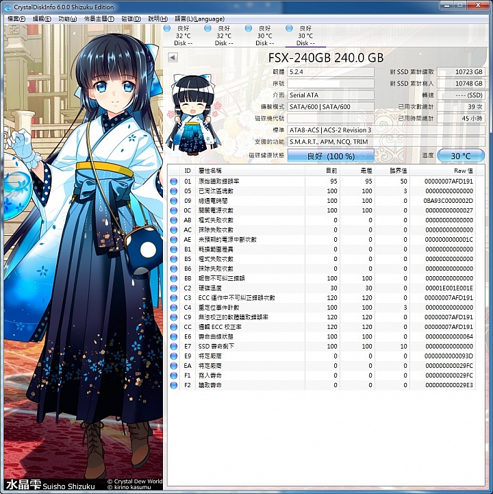 [開箱][測試]強效耐操！平價SLC SSD Fujitsu FSX 240GB×2 單顆與陣列效能測試