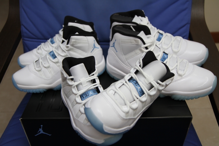 ［開箱］Air Jordan XI - Legend Blue