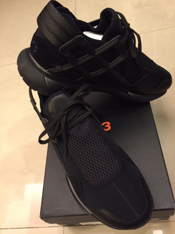 ［ALL BLACK］Y-3 QASA RACER 開箱！