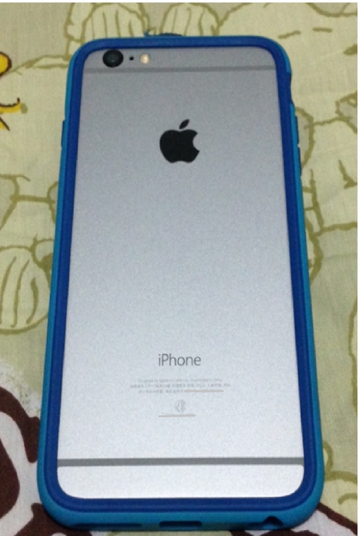 藍色犀牛盾保護殼+太空灰Iphone6 plus