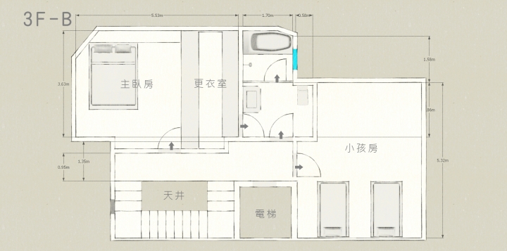 請益-透天衛浴的設計