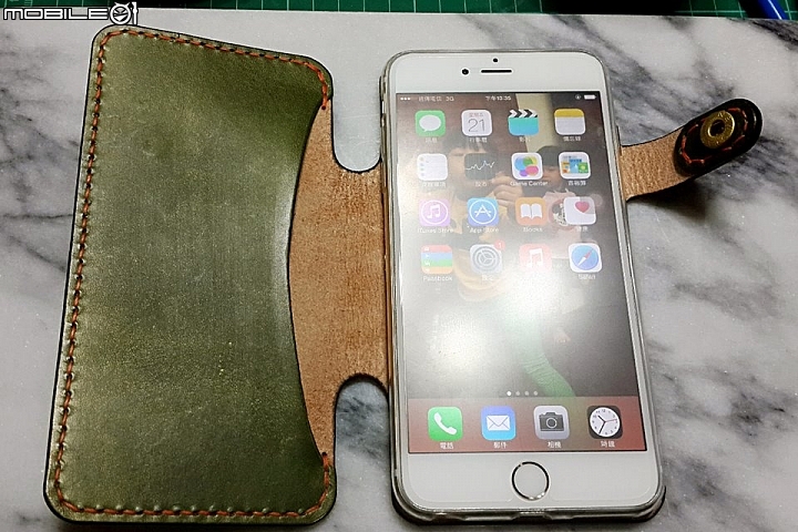 [手作革]手工皮套--iPhone 6 plus