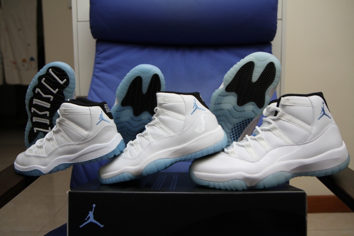 ［開箱］Air Jordan XI - Legend Blue