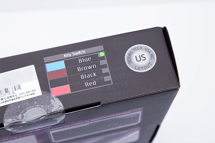 鐵修羅Tesoro Tizona 鐵聖納劍 左撇子也能順暢使用的電競鍵盤