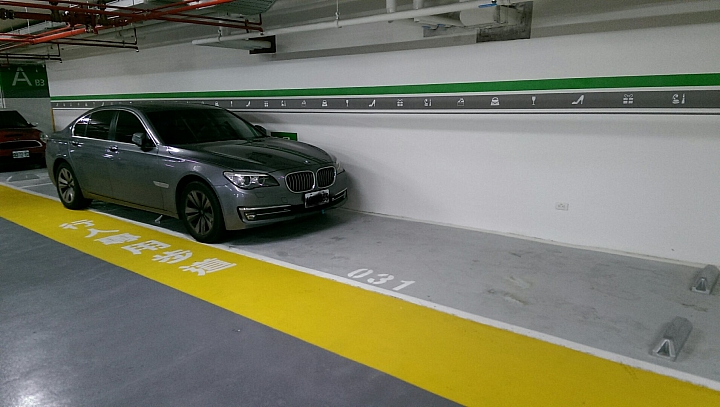 車子霸氣停車也霸氣......