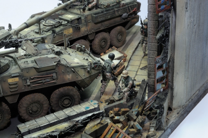 [場景作品分享]  Stryker M1126、M1128