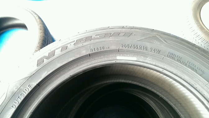 Nitto NT830 205/55/R16,94W 開箱文，謝謝大大們的好文推薦