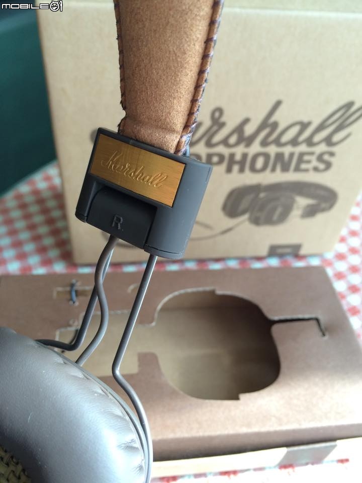 Marshall MAJOR brown (開)