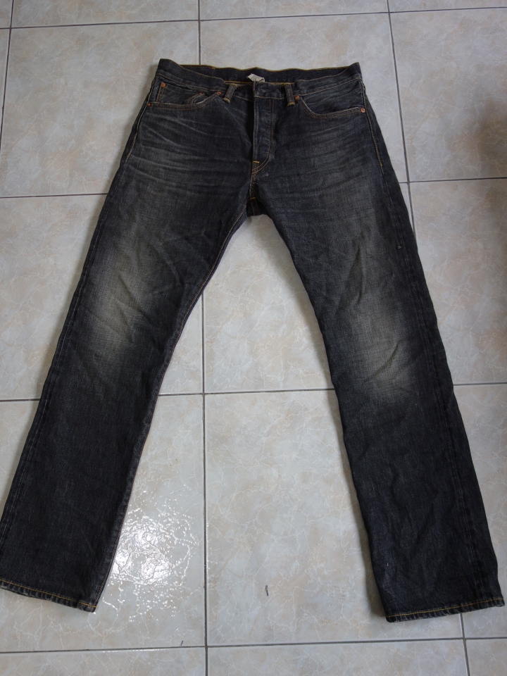 [分享] RRL Repaired Stafford Denim y Low Straight Selvedge Jean