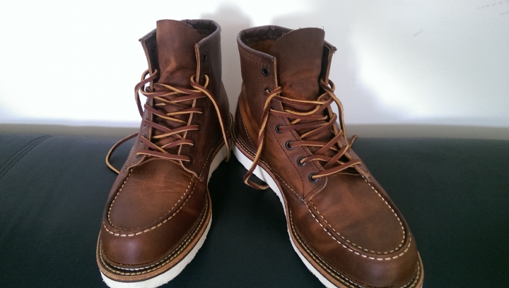 Red wing1907開箱!!!外加詢問這樣算正常嗎?