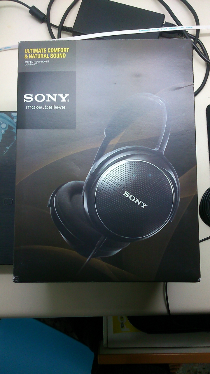 【開箱】聖誕節之禮物 SONY MDR MA900(更新廳感~)