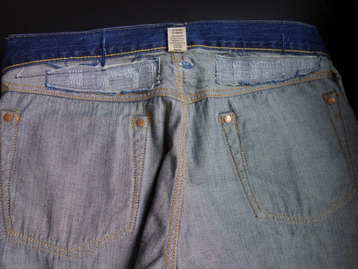 [分享] RRL Repaired Stafford Denim y Low Straight Selvedge Jean