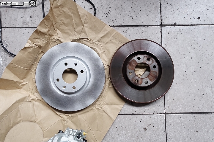 3008 1.6hdi 煞車升級 2.0式