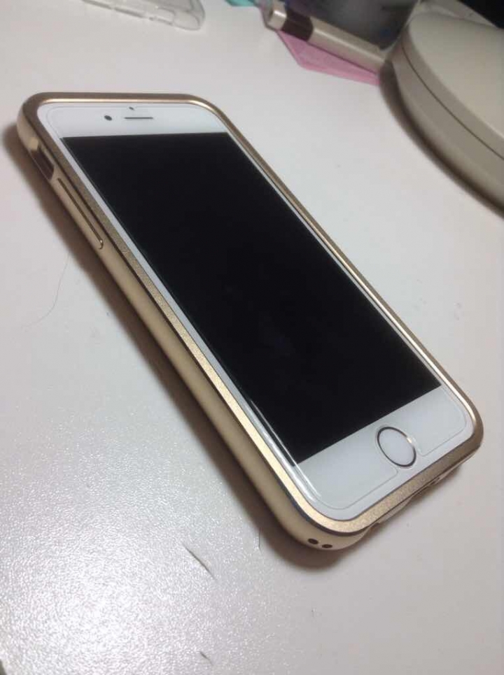 （純分享）Iphone6 太空鋁 + 義大利真皮背蓋保護殼