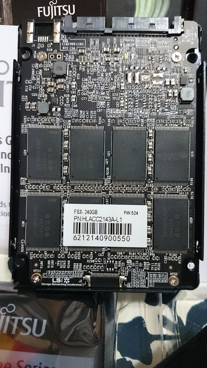 [開箱][測試]強效耐操！平價SLC SSD Fujitsu FSX 240GB×2 單顆與陣列效能測試
