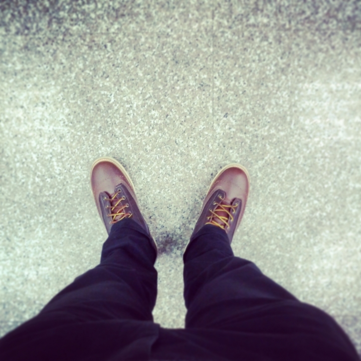 (優雅硬漢)Yuketen choco bullhide boots 雕花工作靴