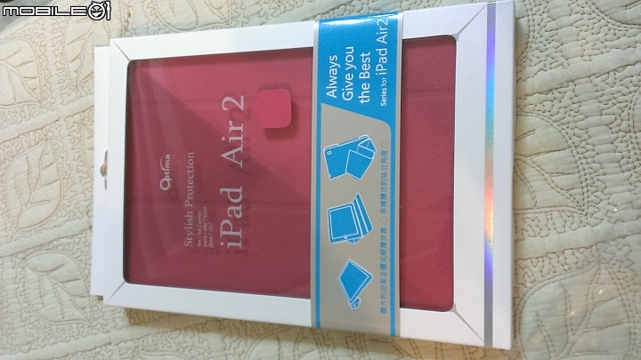 Ipad Air 2 及Optima皮革保護套開箱
