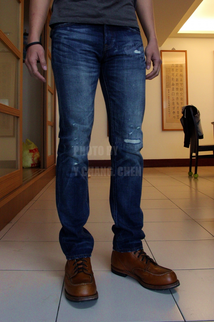 [洛基分享] 破盤破到爆的牛仔褲，Uniqlo prue blue jeans [超激價格]