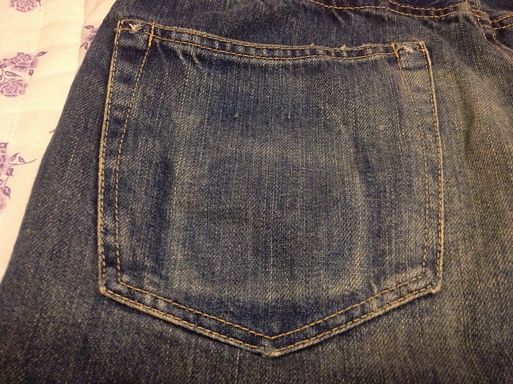 [分享] HYSTERIC GLAMOUR SP加工 小格子破壞 + REPLAY ANBASS 634 436 Slim Fit