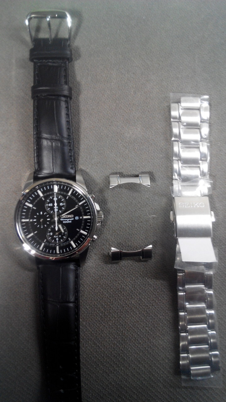[開箱] 不專業開箱-SEIKO SNAF03P1 (換皮帶) 圖多