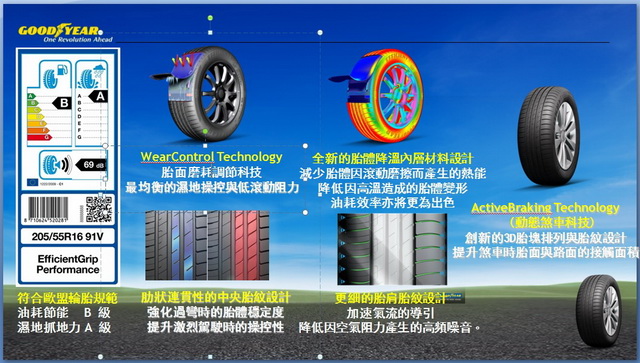 有人使用固特異的Eagle EfficientGrip Performance 這款胎嗎?