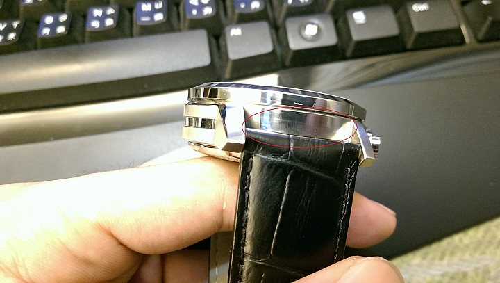 (後續進度~)買不到3個月的天梭...撞到了!拋光後我無言了....