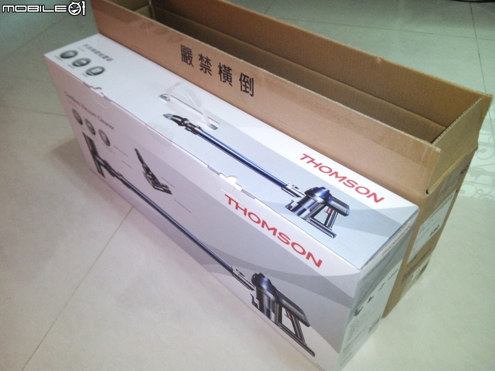 [開箱]THOMSON SA-V03D 手持無線吸塵器