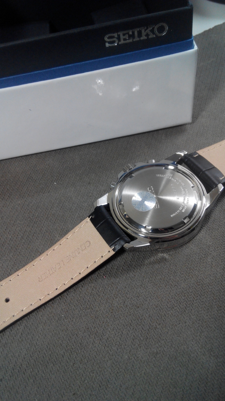 [開箱] 不專業開箱-SEIKO SNAF03P1 (換皮帶) 圖多