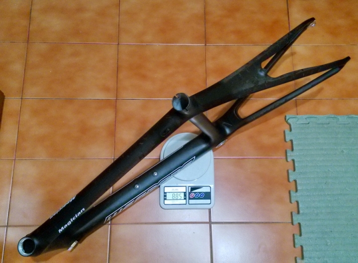 我的451小徑輕量夢，第一版5.6kg !