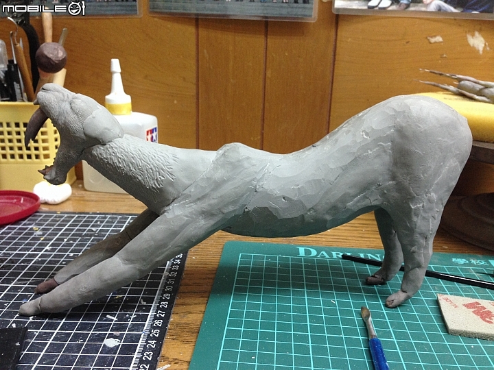 仿真動物製作-劍齒虎