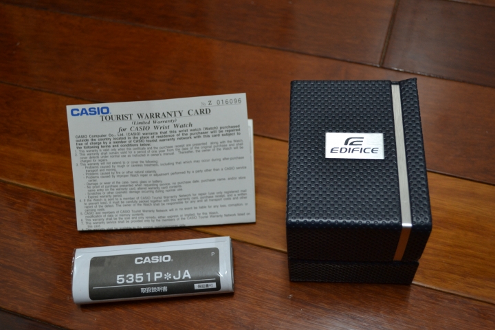 CASIO EQW-A1300DB-1AJF開箱