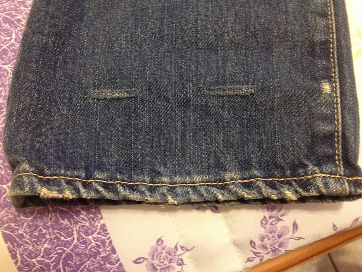 [分享] HYSTERIC GLAMOUR SP加工 小格子破壞 + REPLAY ANBASS 634 436 Slim Fit