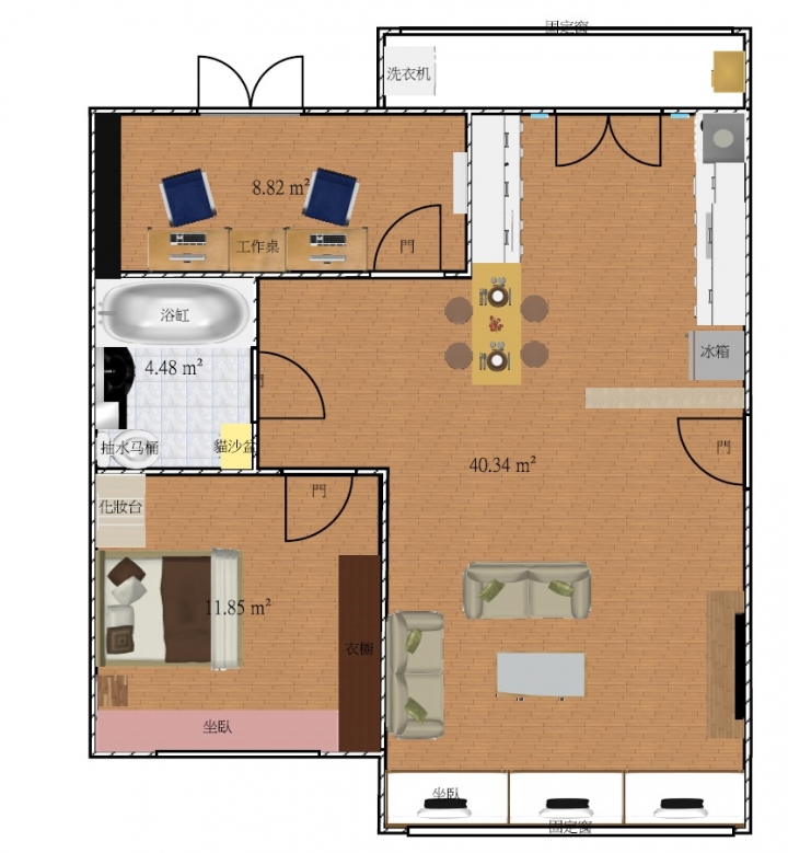 向各位大大請益中古屋配置圖