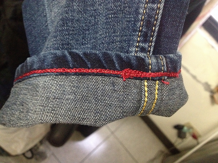 [分享] HYSTERIC GLAMOUR SP加工 小格子破壞 + REPLAY ANBASS 634 436 Slim Fit