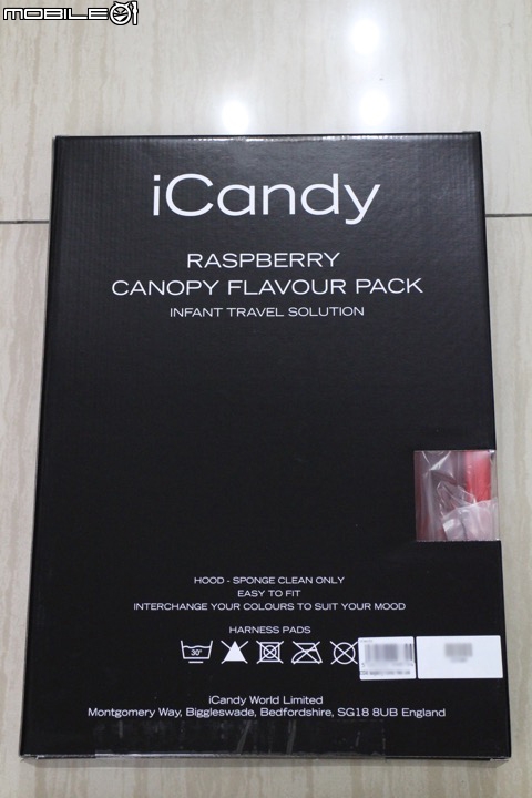 [開箱] 偶遇輕巧好推又時尚的嬰兒推車，來自英國的iCandy Raspberry
