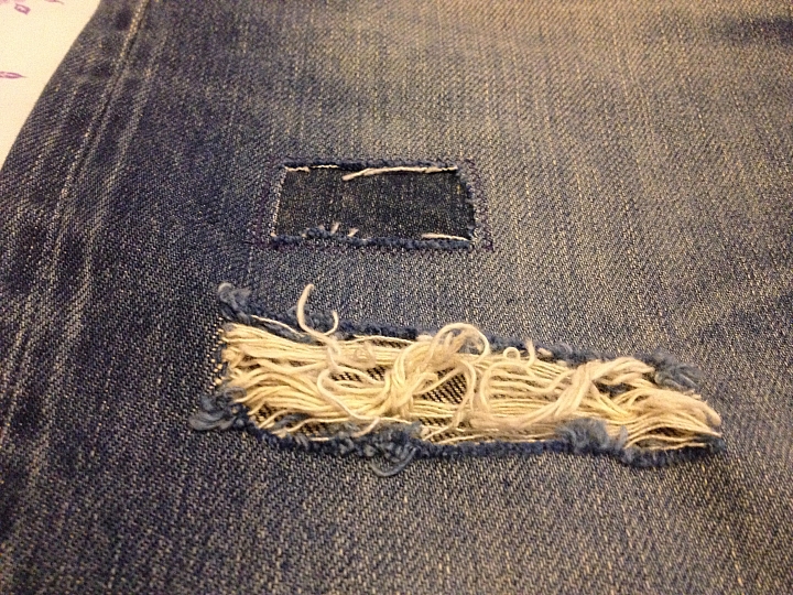 [分享] HYSTERIC GLAMOUR SP加工 小格子破壞 + REPLAY ANBASS 634 436 Slim Fit